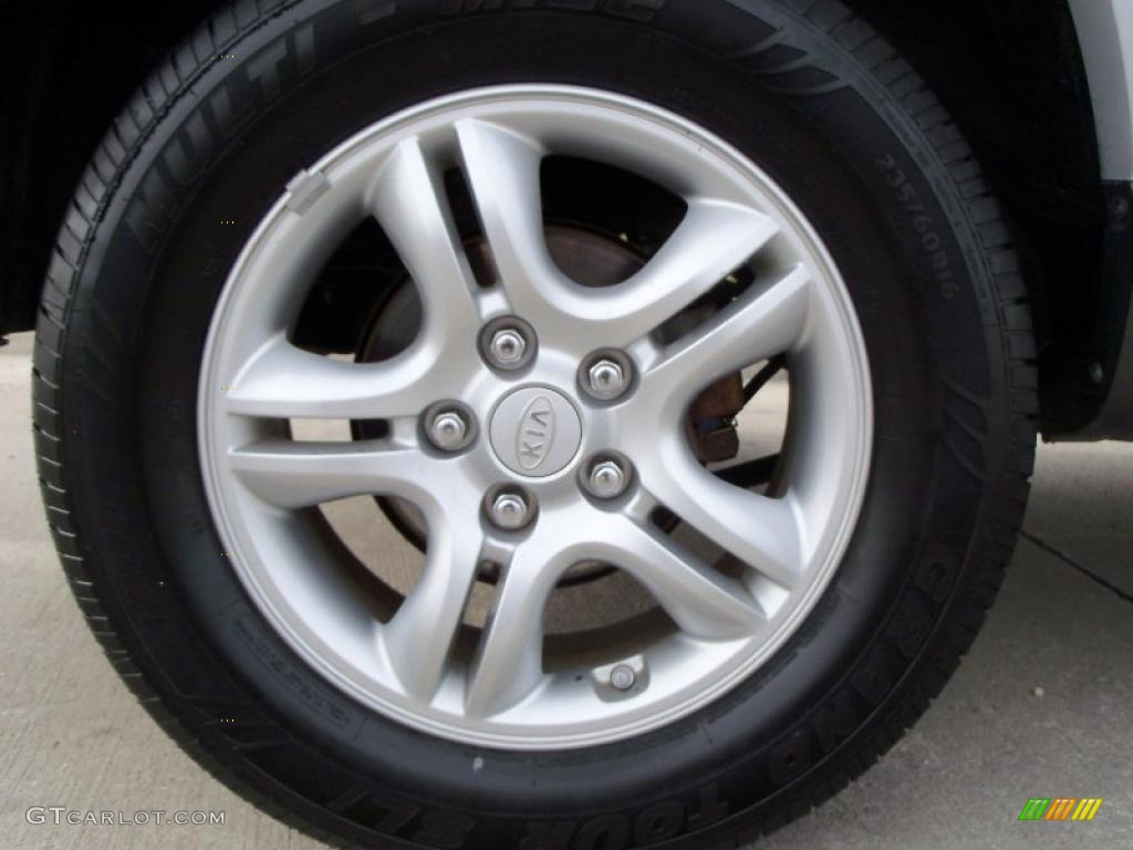 2008 Kia Sportage EX V6 Wheel Photo #40511914