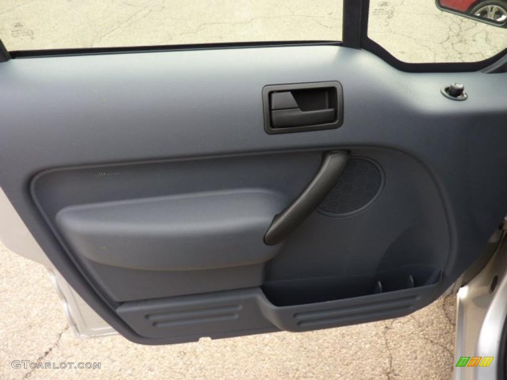 2010 Ford Transit Connect XLT Passenger Wagon Dark Gray Door Panel Photo #40511958
