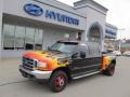 2000 Black Ford F350 Super Duty Lariat Crew Cab 4x4 Dually  photo #1