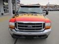 2000 Black Ford F350 Super Duty Lariat Crew Cab 4x4 Dually  photo #2