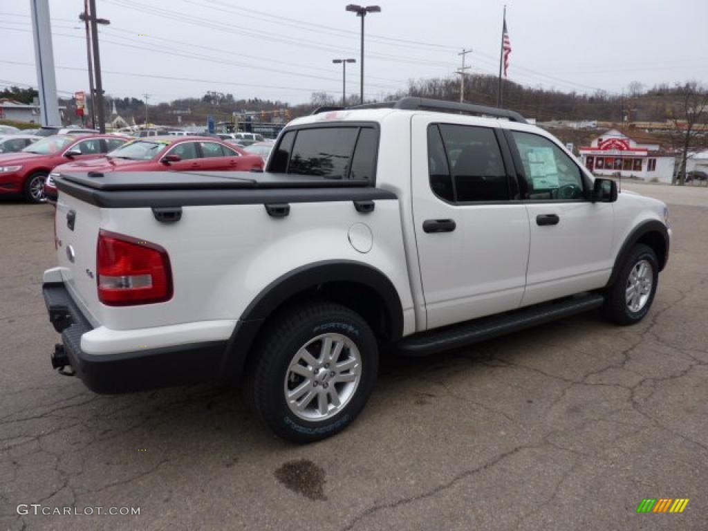 White Suede 2010 Ford Explorer Sport Trac XLT 4x4 Exterior Photo #40512366
