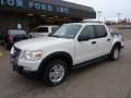 2010 White Suede Ford Explorer Sport Trac XLT 4x4  photo #7