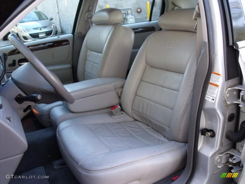 Light Graphite Interior 1999 Lincoln Town Car Signature Photo #40512634