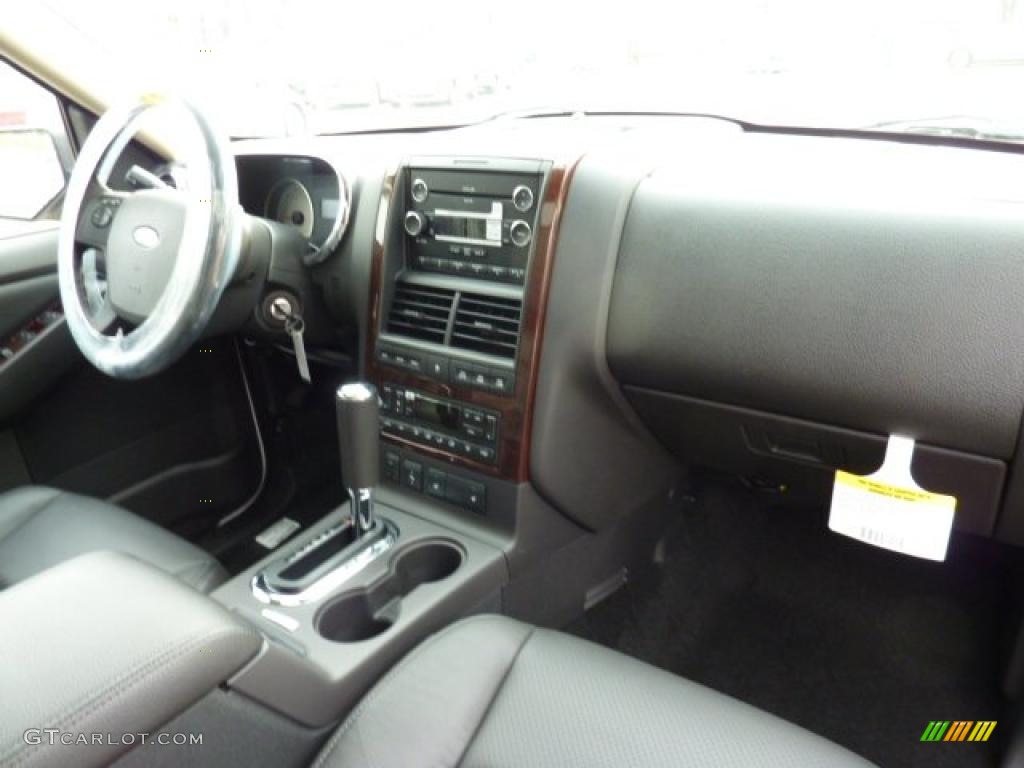 2010 Ford Explorer Limited 4x4 Black Dashboard Photo #40513442