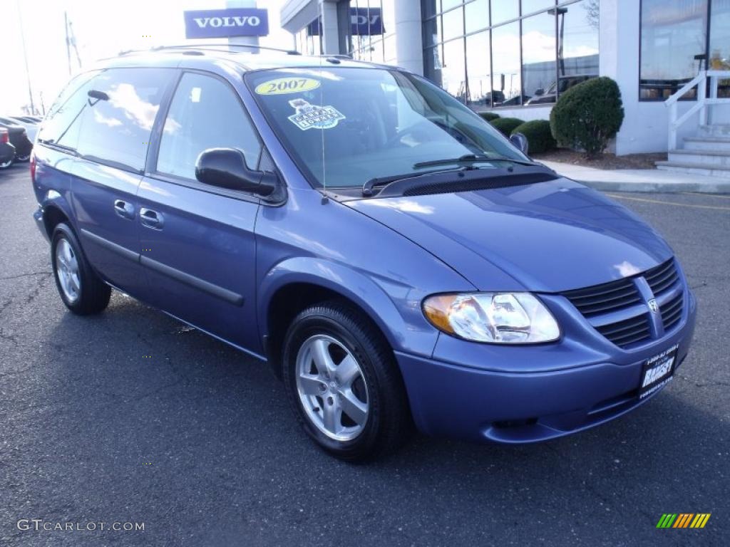 Marine Blue Pearl Dodge Caravan