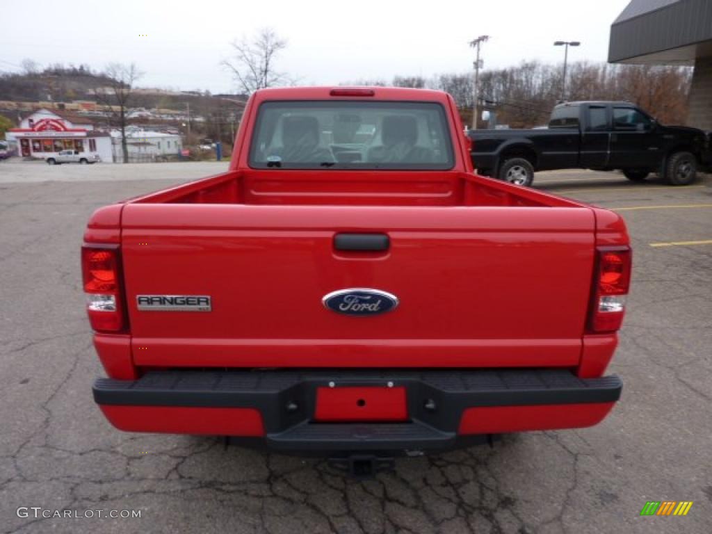 2011 Ranger XLT SuperCab 4x4 - Torch Red / Medium Dark Flint photo #3