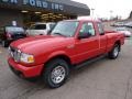 2011 Torch Red Ford Ranger XLT SuperCab 4x4  photo #8