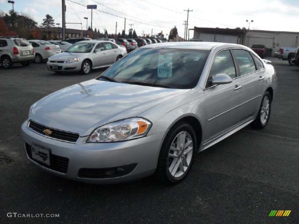 2010 Impala LTZ - Silver Ice Metallic / Ebony photo #1