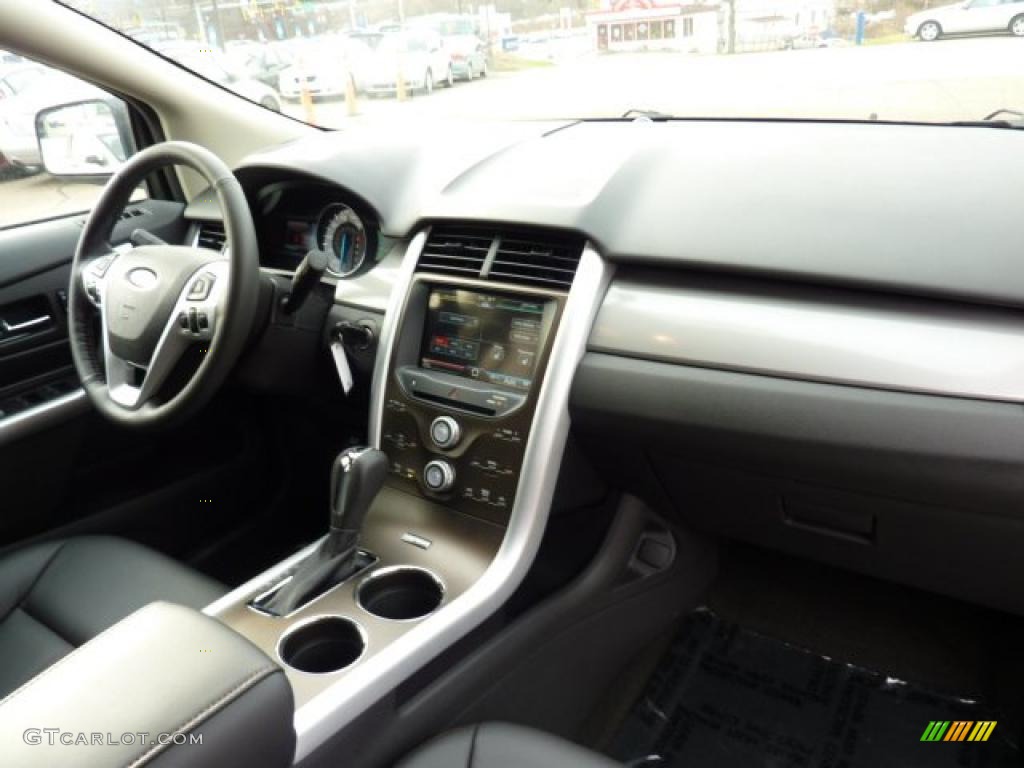 2011 Ford Edge SEL AWD Charcoal Black Dashboard Photo #40517534