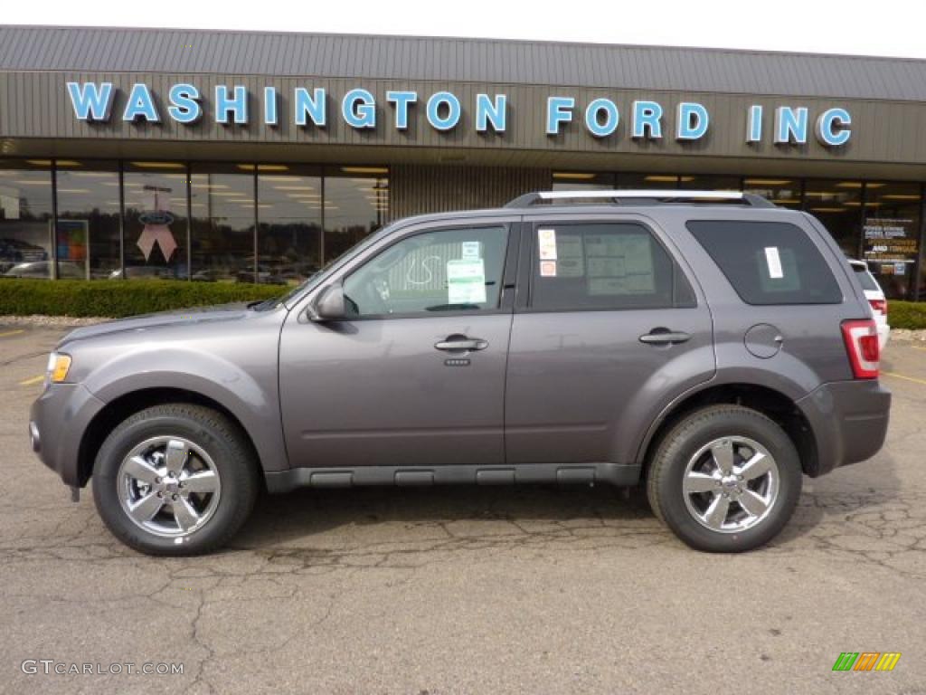 2011 Escape Limited V6 4WD - Sterling Grey Metallic / Charcoal Black photo #1