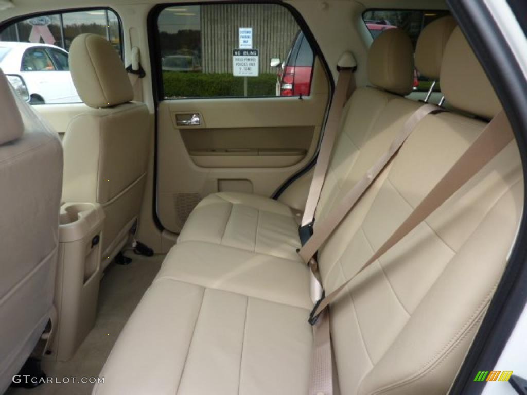 2011 Escape Limited V6 4WD - White Suede / Camel photo #14