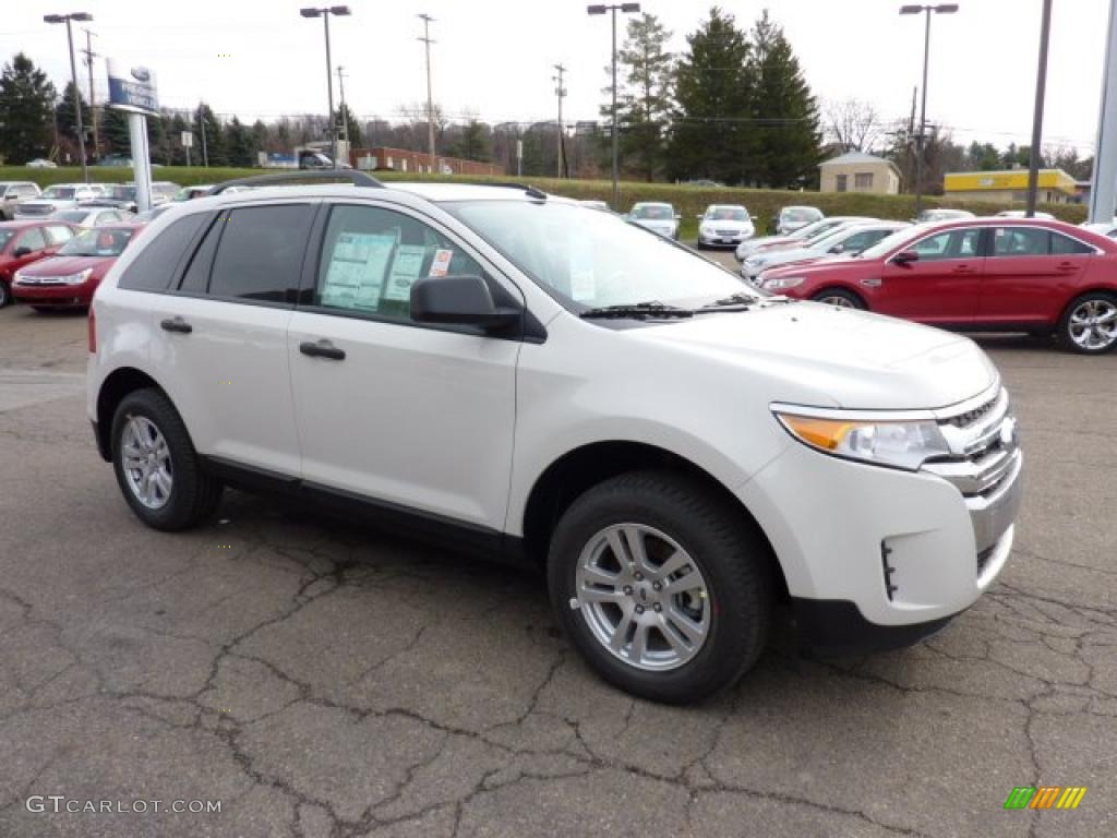White Suede 2011 Ford Edge SE Exterior Photo #40518647