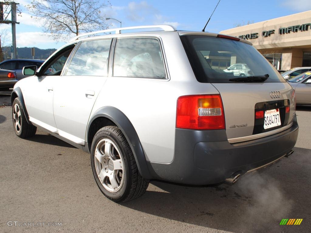 Light Silver Metallic 2002 Audi Allroad 2.7T quattro Exterior Photo #40519482