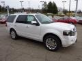 2011 White Platinum Tri-Coat Ford Expedition Limited 4x4  photo #6