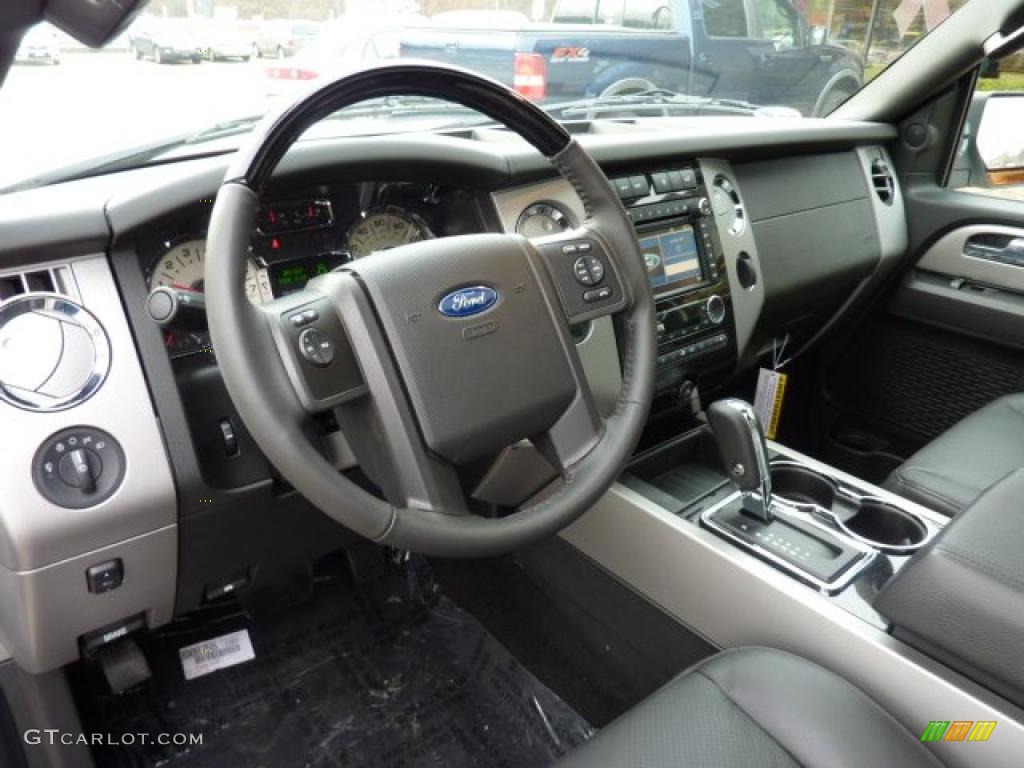 Charcoal Black Interior 2011 Ford Expedition Limited 4x4 Photo #40520310