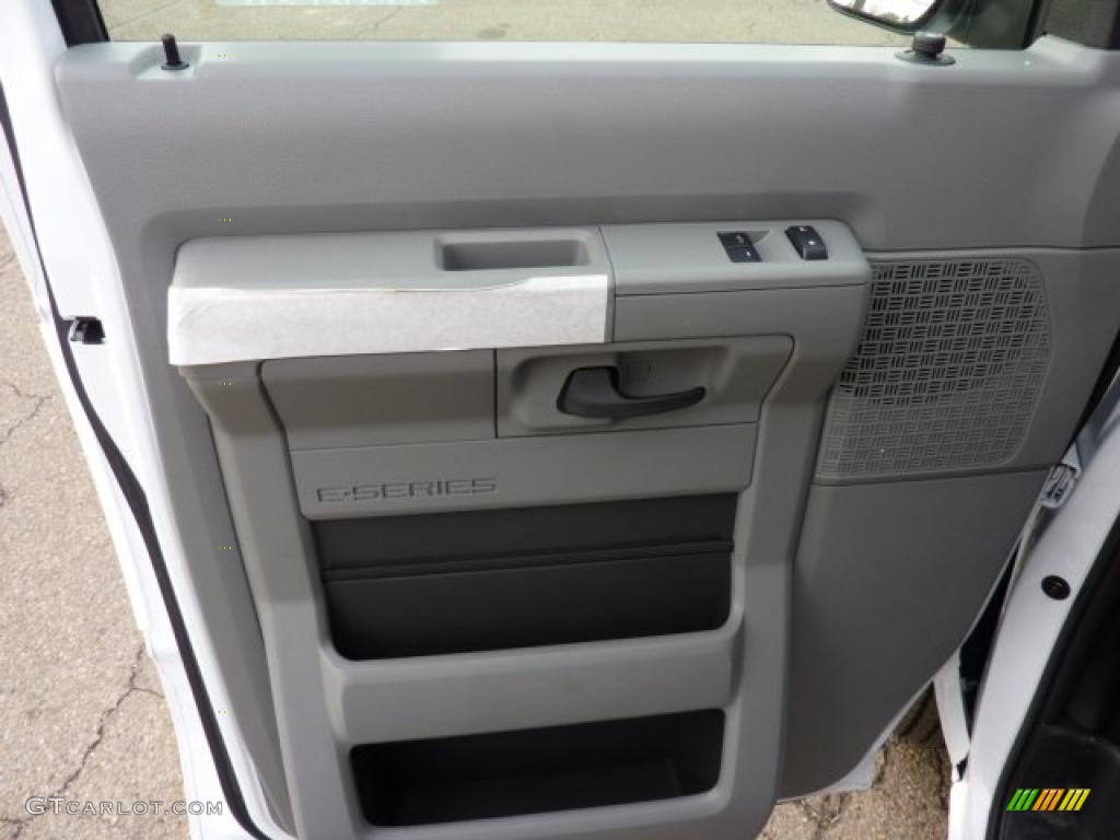 2011 Ford E Series Van E150 XLT Cargo Medium Flint Door Panel Photo #40520650