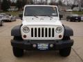 2010 Stone White Jeep Wrangler Unlimited Rubicon 4x4  photo #2