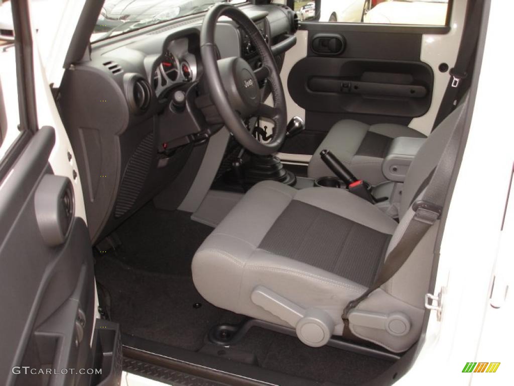 Dark Slate Gray/Medium Slate Gray Interior 2010 Jeep Wrangler Unlimited Rubicon 4x4 Photo #40521222