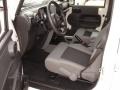 Dark Slate Gray/Medium Slate Gray 2010 Jeep Wrangler Unlimited Rubicon 4x4 Interior Color