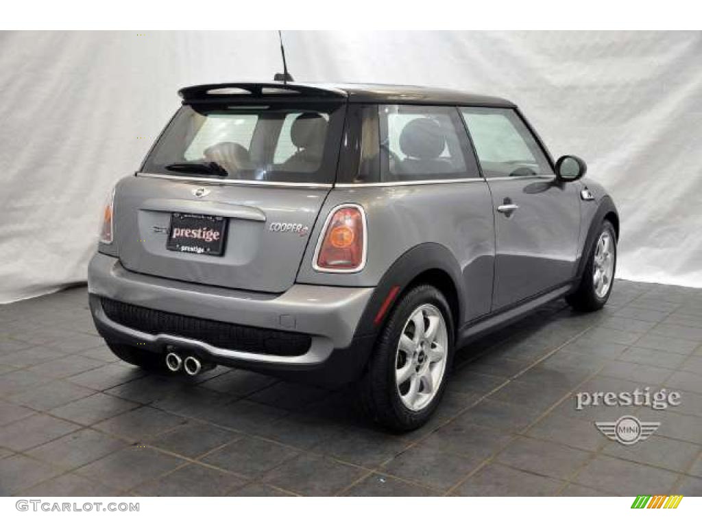 2010 Cooper S Hardtop - Sparkling Silver Metallic / Grey/Carbon Black photo #2