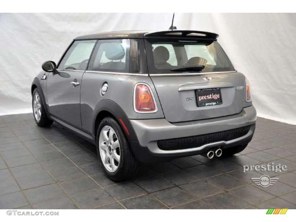 2010 Cooper S Hardtop - Sparkling Silver Metallic / Grey/Carbon Black photo #4