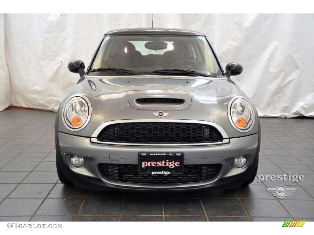 2010 Cooper S Hardtop - Sparkling Silver Metallic / Grey/Carbon Black photo #7