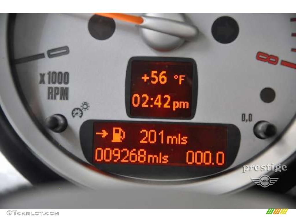 2010 Cooper S Hardtop - Sparkling Silver Metallic / Grey/Carbon Black photo #13
