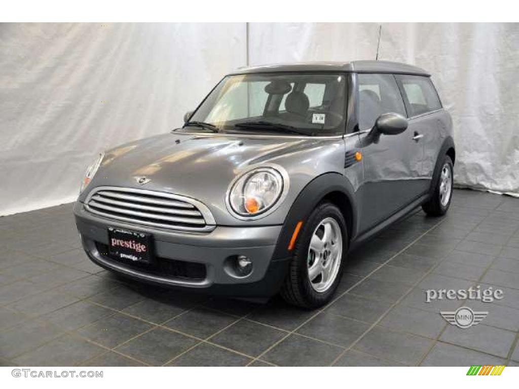 2010 Cooper Clubman - Dark Silver Metallic / Grey/Carbon Black photo #1