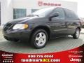 Brilliant Black 2007 Dodge Caravan SXT