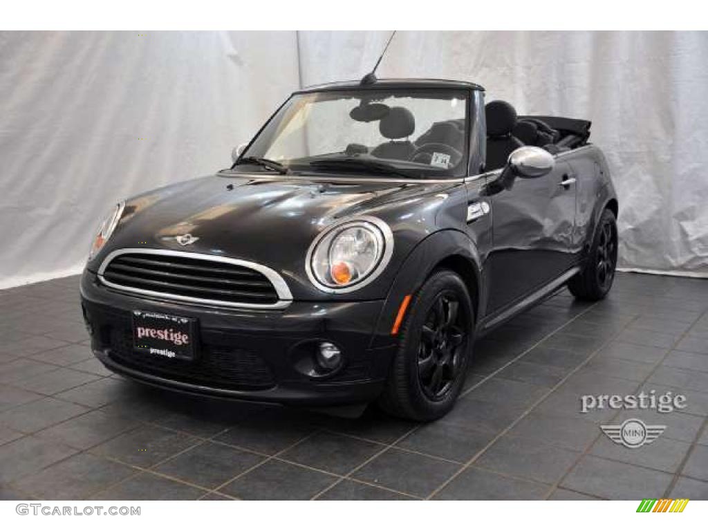 Midnight Black Metallic Mini Cooper