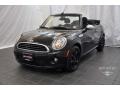 2010 Midnight Black Metallic Mini Cooper Convertible  photo #1