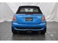 2010 Laser Blue Metallic Mini Cooper S Convertible  photo #3