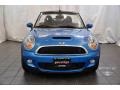 2010 Laser Blue Metallic Mini Cooper S Convertible  photo #6