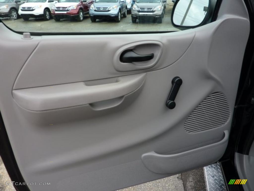 1999 Ford F150 Sport Regular Cab 4x4 Medium Graphite Door Panel Photo #40527160