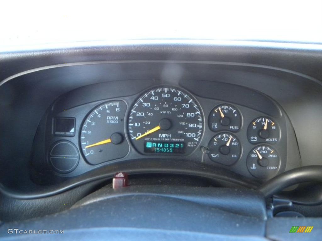 1999 Chevrolet Silverado 1500 LS Regular Cab Gauges Photo #40527220
