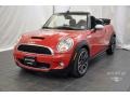 Chili Red 2010 Mini Cooper John Cooper Works Convertible