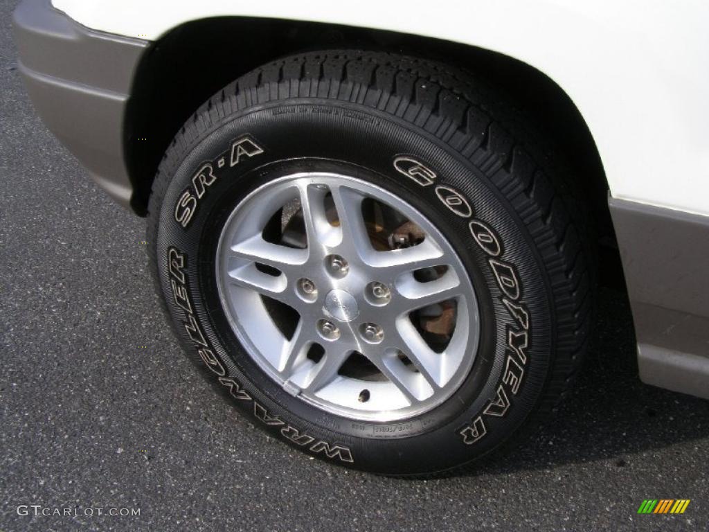 2003 Grand Cherokee Laredo 4x4 - Stone White / Dark Slate Gray photo #3
