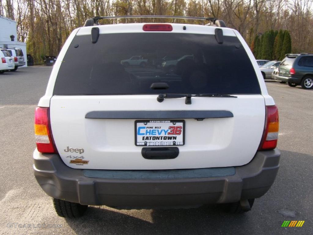 2003 Grand Cherokee Laredo 4x4 - Stone White / Dark Slate Gray photo #6
