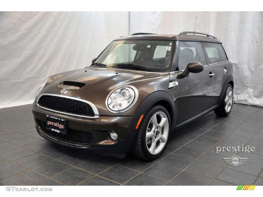 2010 Cooper S Clubman - Hot Chocolate Metallic / Punch Carbon Black Leather photo #1