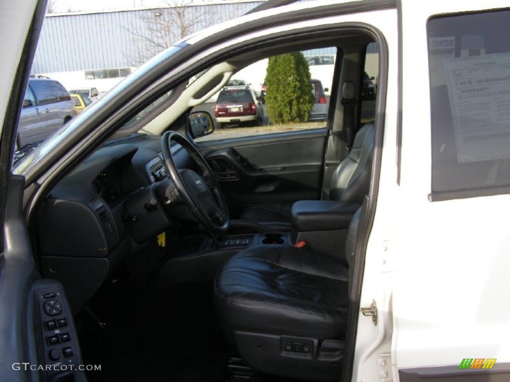 2003 Grand Cherokee Laredo 4x4 - Stone White / Dark Slate Gray photo #11