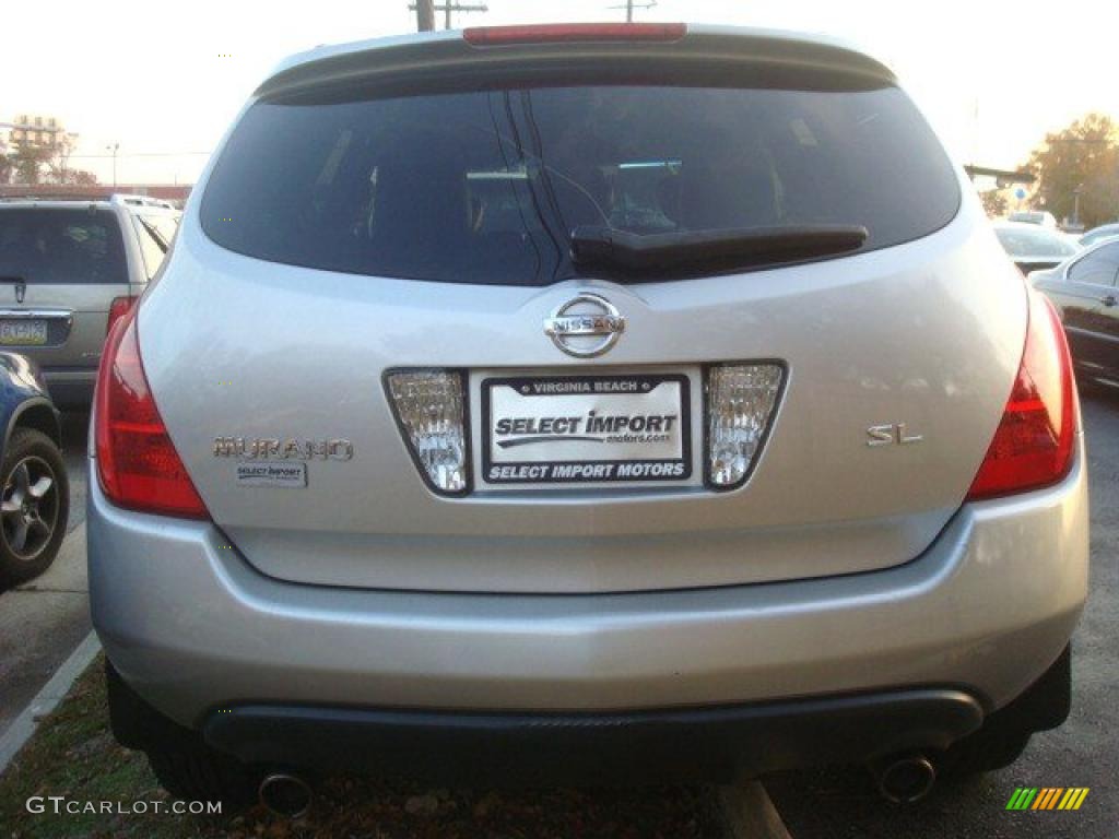 2004 Murano SL - Sheer Silver Metallic / Charcoal photo #3