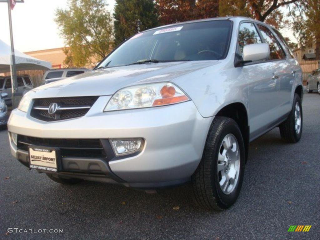 Starlight Silver Metallic 2002 Acura MDX Standard MDX Model Exterior Photo #40528708