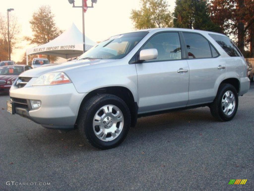 Starlight Silver Metallic 2002 Acura MDX Standard MDX Model Exterior Photo #40528724