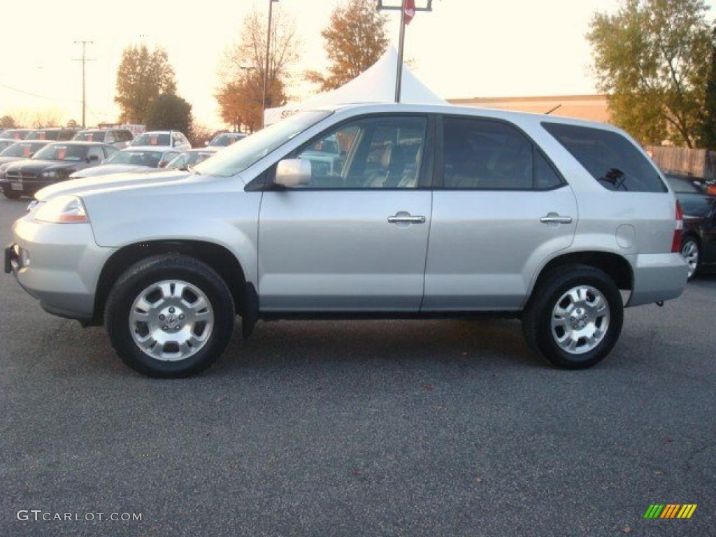 Starlight Silver Metallic 2002 Acura MDX Standard MDX Model Exterior Photo #40528736