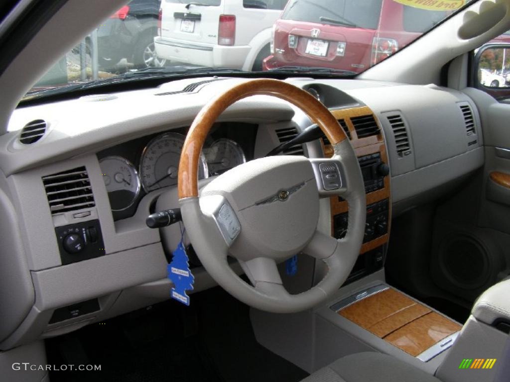 2007 Chrysler Aspen Limited 4WD Dark Slate Gray/Light Slate Gray Dashboard Photo #40528808