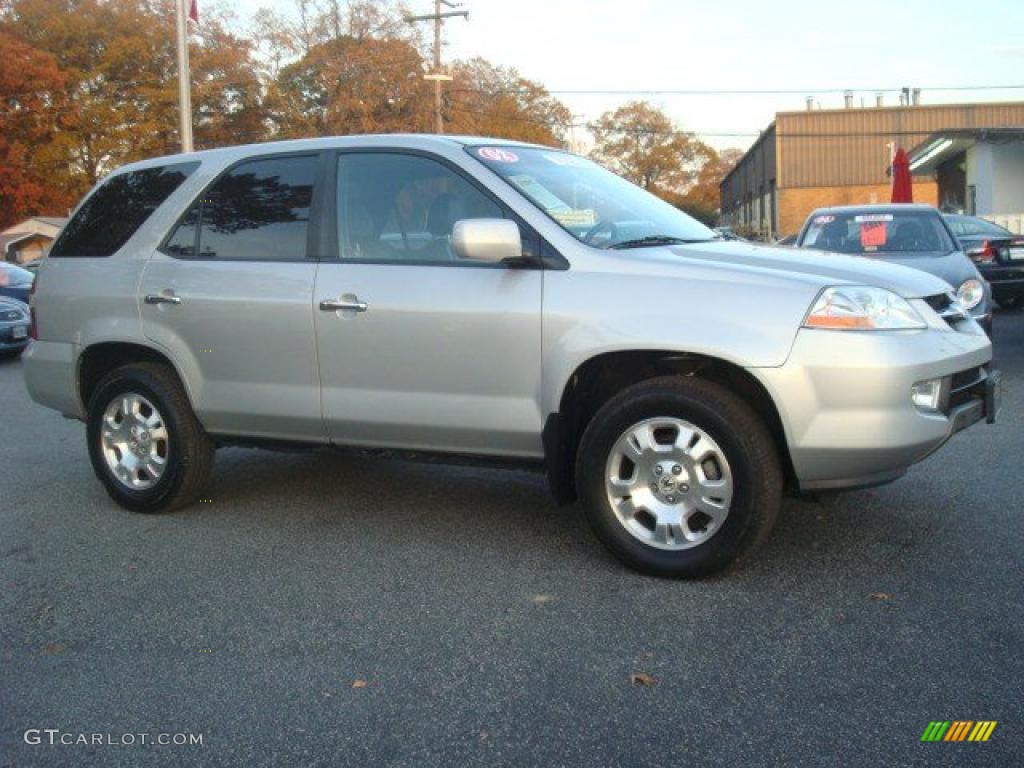 Starlight Silver Metallic 2002 Acura MDX Standard MDX Model Exterior Photo #40528812