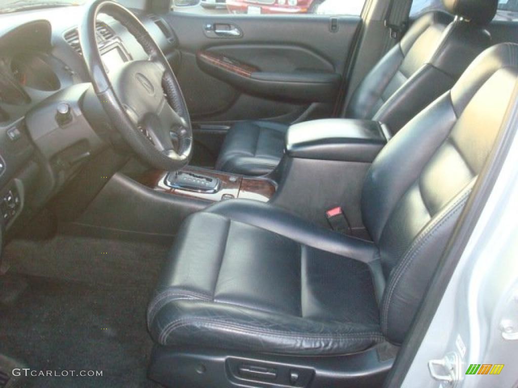 Ebony Interior 2002 Acura MDX Standard MDX Model Photo #40528868