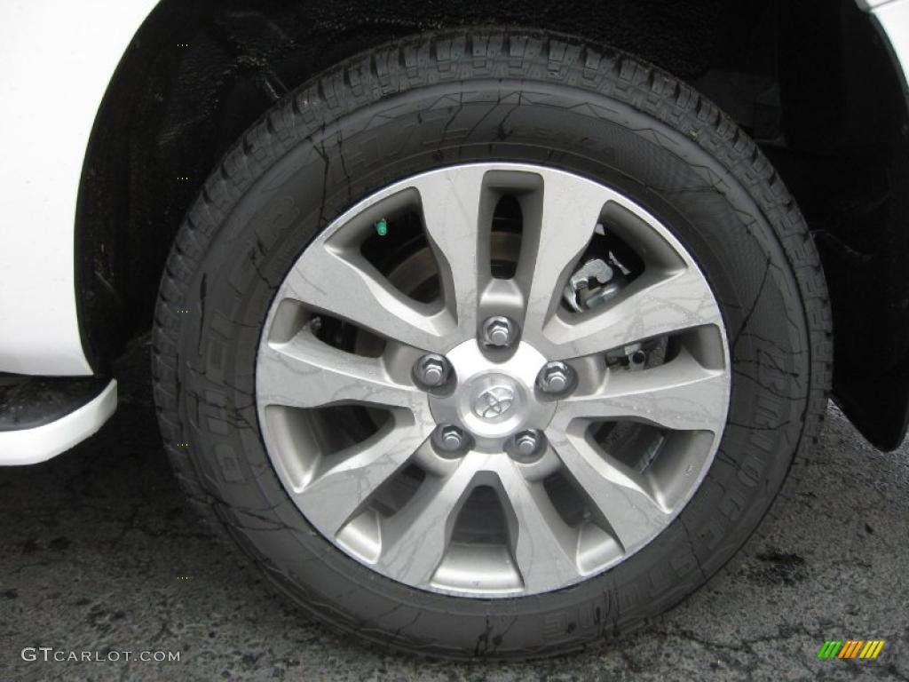 2011 Toyota Sequoia Limited 4WD Wheel Photo #40532104