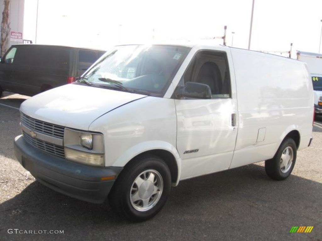Ivory White 2001 Chevrolet Astro Commercial Van Exterior Photo #40533041