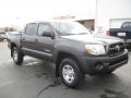 2011 Magnetic Gray Metallic Toyota Tacoma V6 PreRunner Double Cab  photo #1